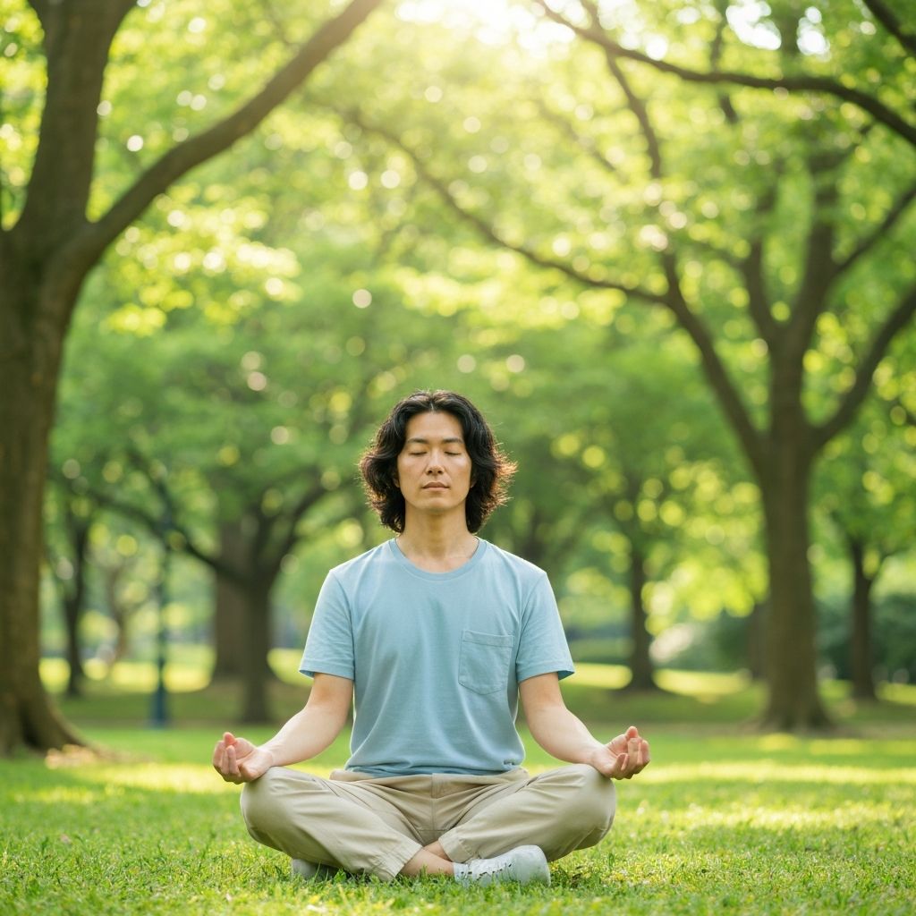 Meditation in der Natur